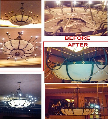 Crystal Care Chandeliers, Cleaning Chandelier Service